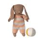 Maileg Micro BUNNY Set, Braun - Dusty Rose