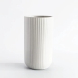 Mobile Preview: Archive Keramik LatteCup  rib weiß