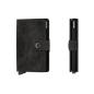 SECRID Geldbörse Miniwallet Vintage Leder