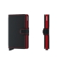 Mobile Preview: SECRID Miniwallet Matte Black Red