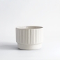 Archive Keramik Cappuccino  rib weiß