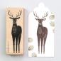 Perlenfischer Stempel Tiere: HIRSCH 2