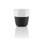Eva Solo 2er Set Espresso-Becher - Carbon black