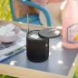 Kreafunk DABBIE Radio, Wecker und Bluetoothbox black