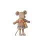 Maileg Maus kleine Schwester mit Tasche