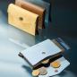 SECRID Geldbörse Envelope Pebble Leder