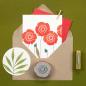 Perlenfischer Stempel: KLATSCHMOHN