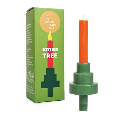 Not the girl who misses much Party Candle Xmas Tree