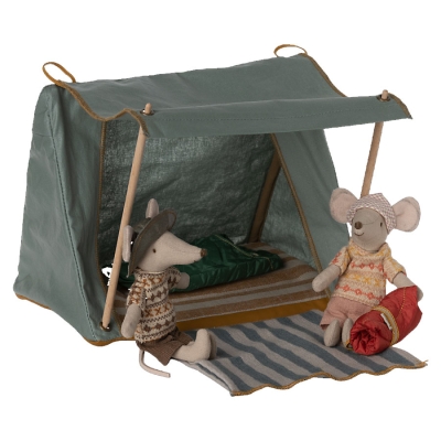 Maileg HAPPY CAMPER großes Zelt für Mäuse