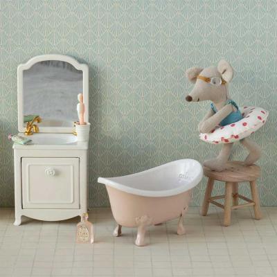 Maileg BADEWANNE Maus rosa