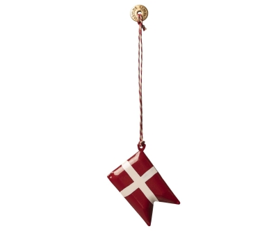 Maileg Baumschmuck Metall dänische Flagge