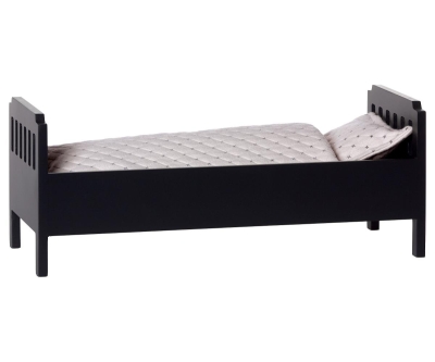 Maileg großes Bett schwarz