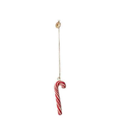 Maileg Baumschmuck Metall Zuckerstange - hell gestreift