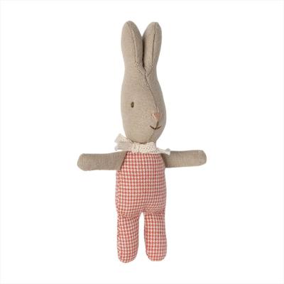 Maileg MY RABBIT im rot kariertem Strampler