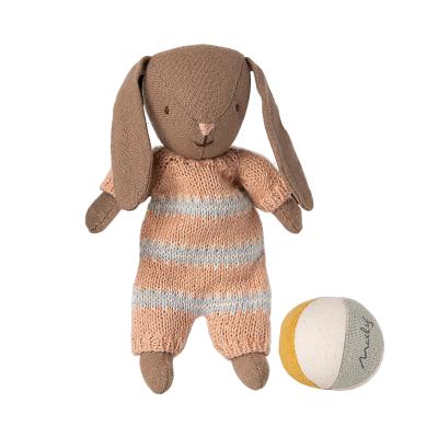 Maileg Hasen-Set, Micro - Braun - Dusty Rose