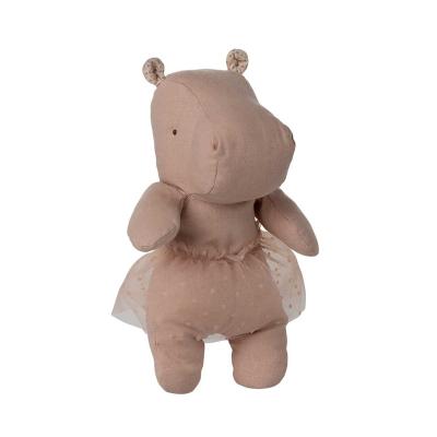Maileg Safari Friends Hippo Nilpferd mit Rock klein rosa