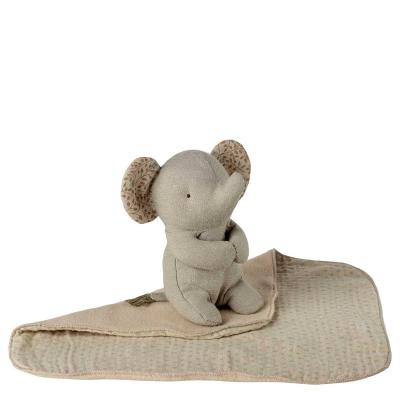 Preview: Maileg Lullaby Friends Elefant mini iron grey