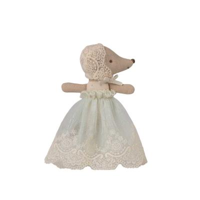 Maileg Babymaus mit Kleid - mint