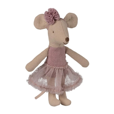 Maileg Ballerina Maus, Kleine Schwester – Heather