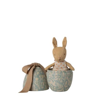 Maileg Osterei aus Metall mit Mikro Knainchen - dusty blue