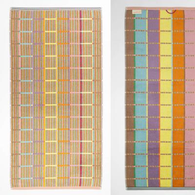 Preview: Foekje Fleur Bade- Handtuch Odds & Ends Nr. 68 criss cross