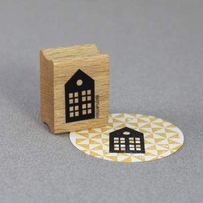 Perlenfischer Stempel Haus