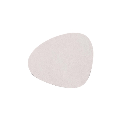 Lind DNA Glasuntersetzer curve Nupo - oyster white