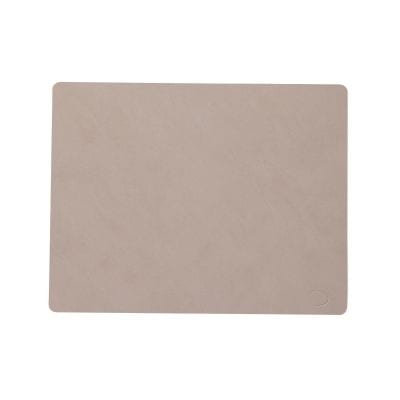 Tischset square large clay brown