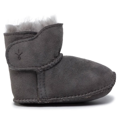EMU Australia Baby Boots Lammfellstiefel charcoal