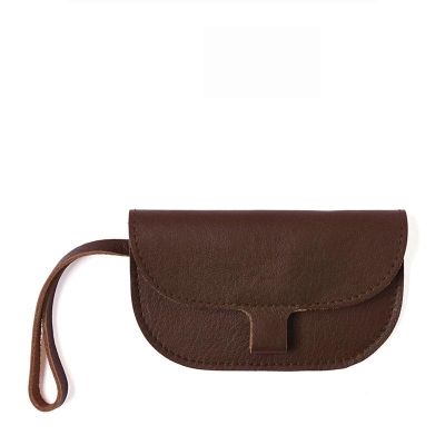 Small Wishes Wallet dark brown used look