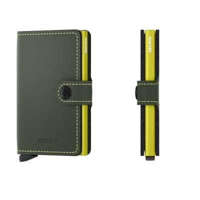 SECRID Miniwallet Matte Green Lime