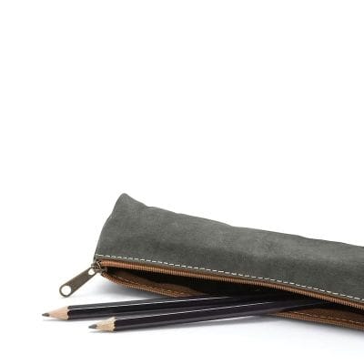 Uashmama PENCIL CASE SLIM dark grey