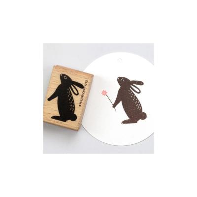 Perlenfischer Stempel Frühling: HASE stehend