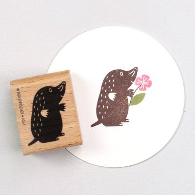 Perlenfischer Stempel Maulwurf Mann