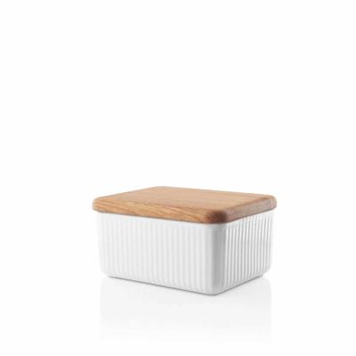 Eva Trio Butterdose Legio Nova  mit Holzdeckel