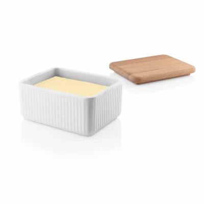 Eva Trio Butterdose Legio Nova  mit Holzdeckel
