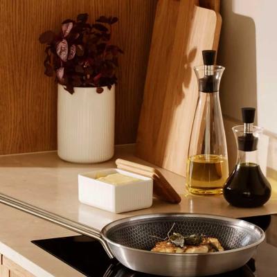 Eva Trio Butterdose Legio Nova  mit Holzdeckel
