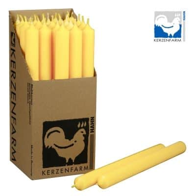 Stabkerze pastellgelb