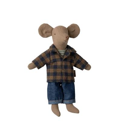 Maileg Papa Maus hellbraun