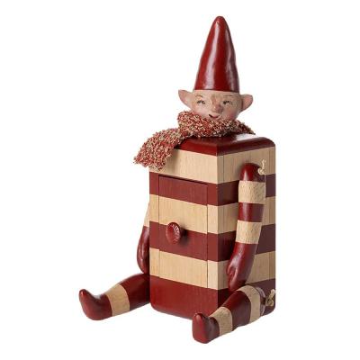 Preview: Maileg Elf mit Schublade rot