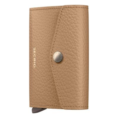 SECRID Geldbörse Envelope Pebble Leder - Pebble cappuccino