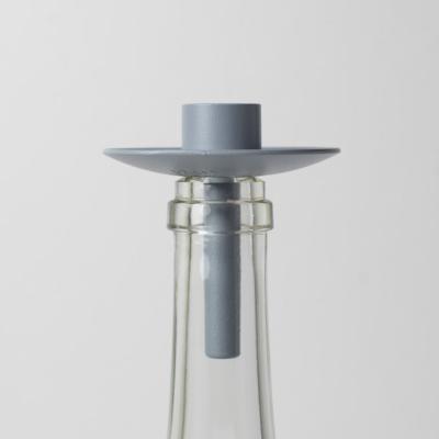 Våges Kerzenhalter Flaska für Stabkerzen - hellblau