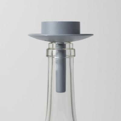 Våges Kerzenhalter Flaska für ein Teelicht - hellblau