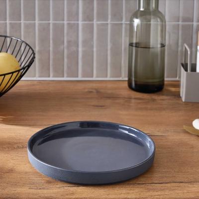 Engels Kerzen HENRY Kerzenteller dunkelgrau - 20cm Durchmesser