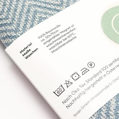 Preview: SOAPI magnetisches Küchentuch hellblau