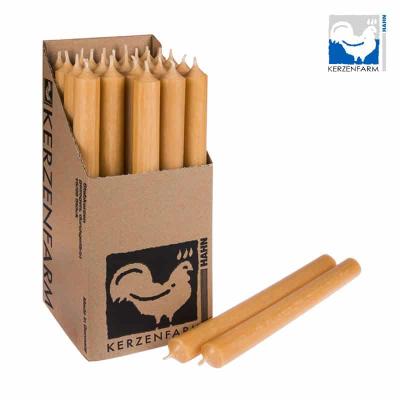 Stabkerze durchgefärbt - karamell