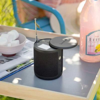 Kreafunk DABBIE Radio, Wecker und Bluetoothbox black