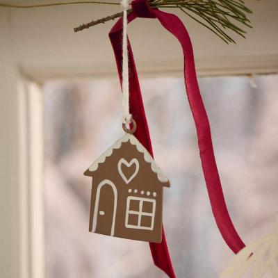 IB Laursen Lebkuchenhaus zum Hängen - Ein Fenster