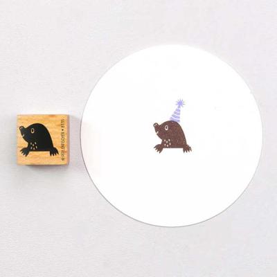 Perlenfischer Stempel Tiere: MAULWURFBABY