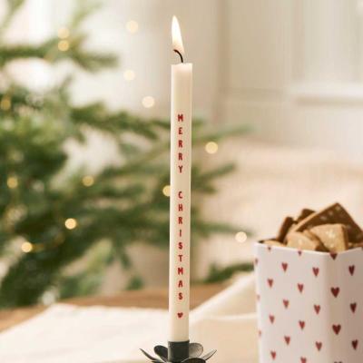 Preview: IB Laursen dünne hohe Kerze Merry Christmas